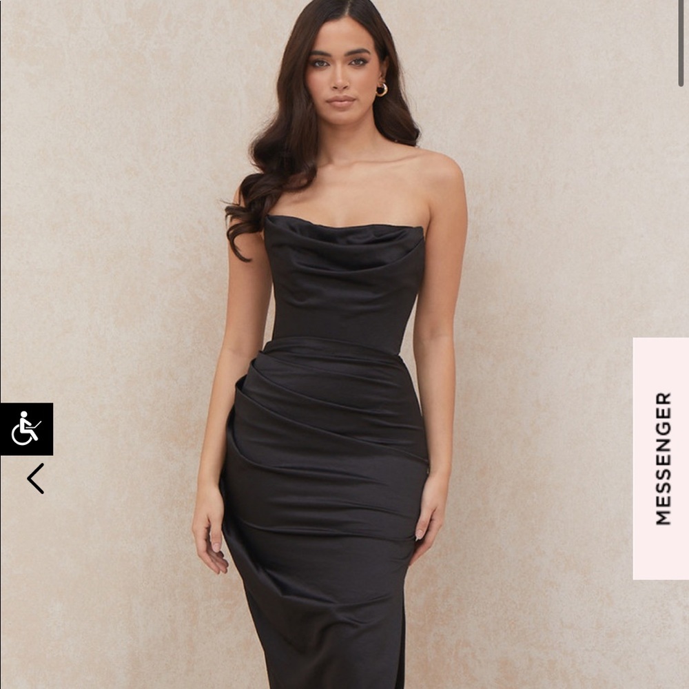 HOUSE OF CB Adrienne  Dress, strapless corset gown Size M ONLY WORN FOR 2 hOURS